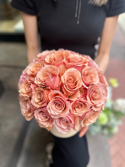 Dome Shaped Rose Flower Box