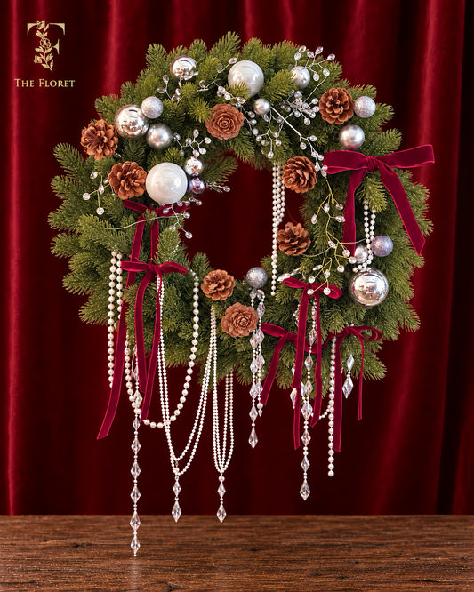Nordic Frost Xmas Wreath