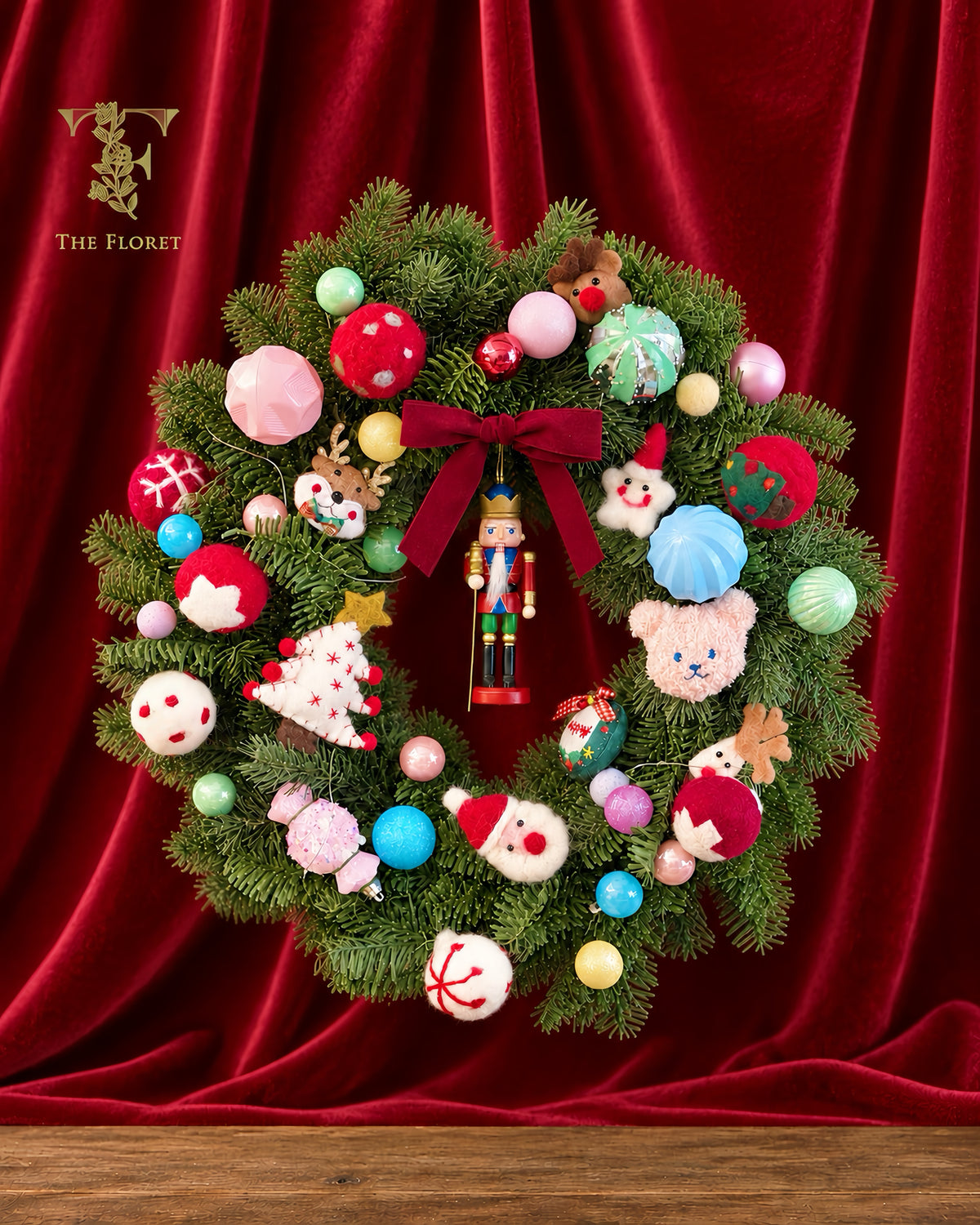 Nutcracker Dream Xmas Wreath
