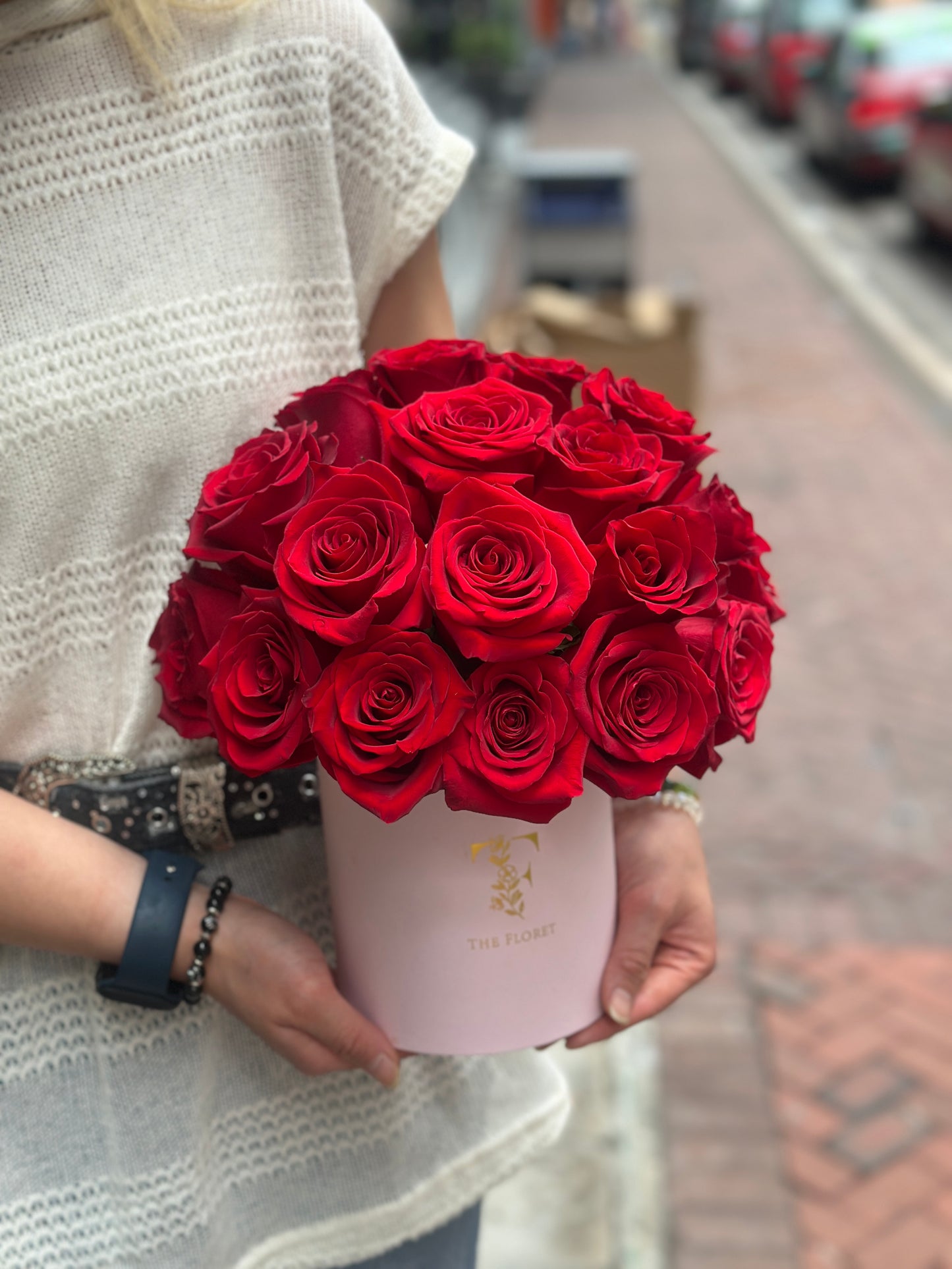Dome Shaped Rose Flower Box